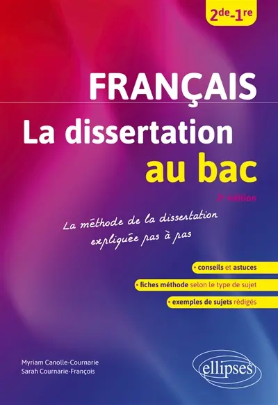Français 2de, 1re : la dissertation au bac : la méthode de la dissertation expliquée pas à pas