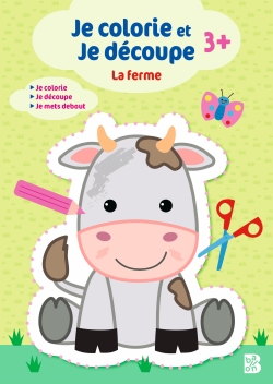 Je colorie et je découpe : la ferme