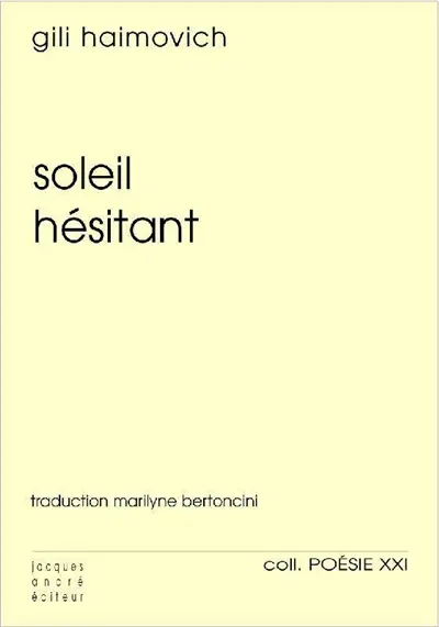 Soleil hésitant
