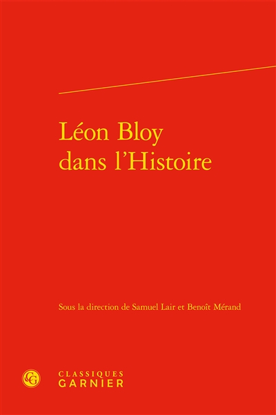 Léon Bloy dans l'histoire