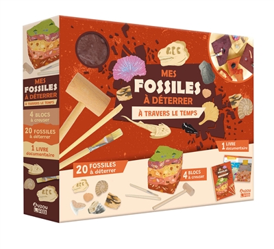 Mes fossiles à déterrer à...