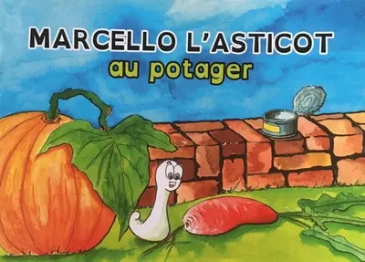 Marcello l'asticot au potager