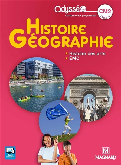 Histoire géographie CM2, cycle 3 : histoire des arts, EMC