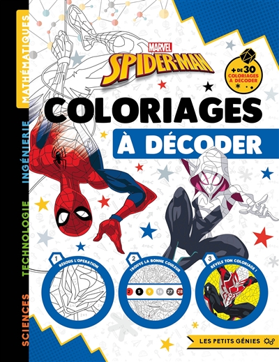 Spider-Man : coloriages à décoder