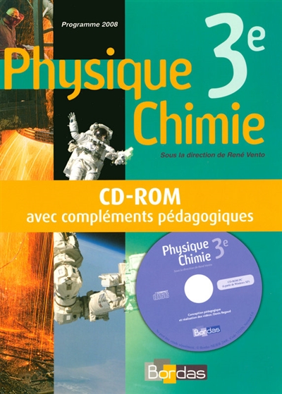 Physique chimie, 3e : CD-ROM