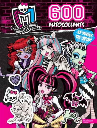 Monster High : 600 autocollants