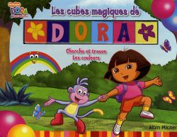 Les cubes magiques de Dora : cherche et trouve les couleurs