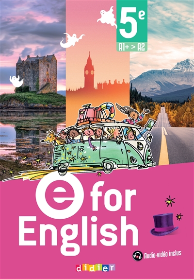 E for English : anglais 5e...