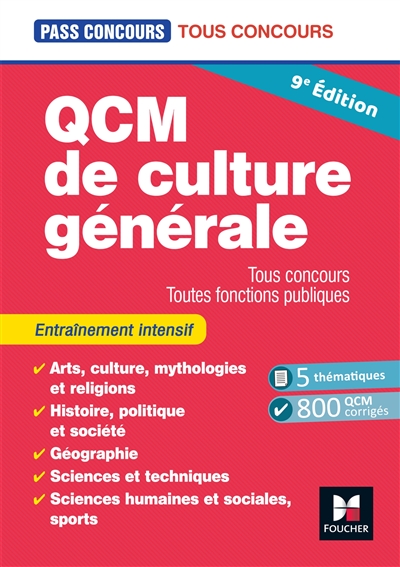 QCM de culture générale :...
