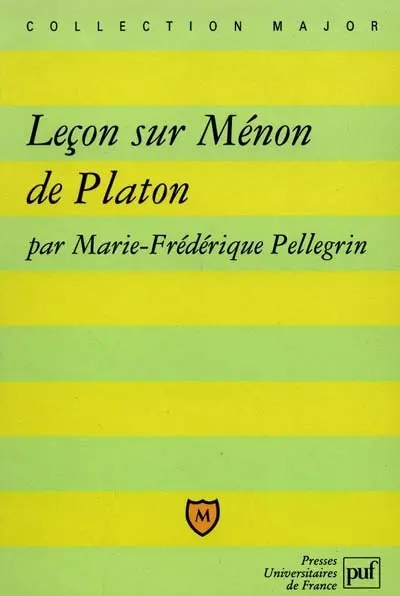 Leçon sur Ménon de Platon