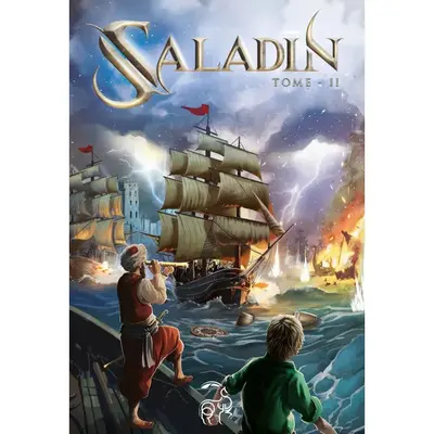 Saladin et l'anneau magique : remonter le temps, rencontrer l'histoire. Vol. 2