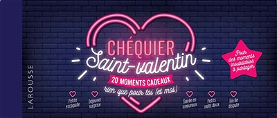 Chéquier Saint-Valentin : 20 moments cadeaux rien que pour toi (et moi)