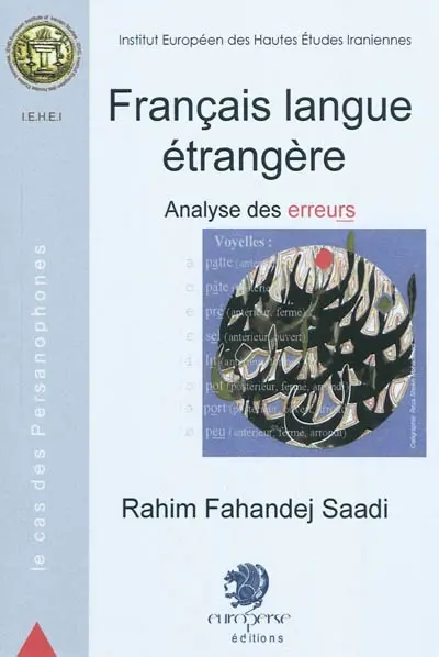 Français langue étrangère : analyse des erreurs : le cas des persanophones