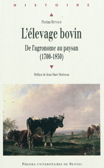 L'élevage bovin : de l'agronome au paysan (1700-1850)
