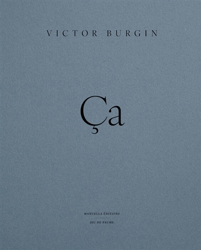 Victor Burgin : ça
