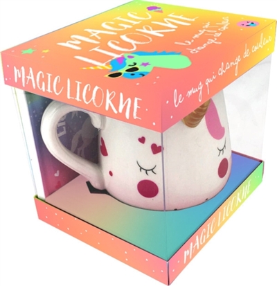 Coffret Mug Magic Licorne :...