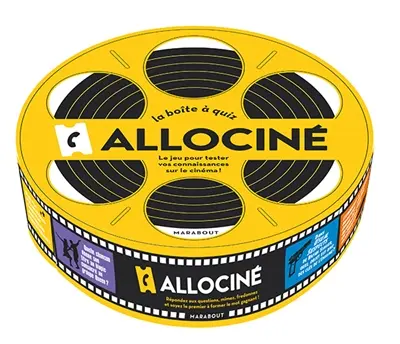 La boîte à quiz Allociné : le jeu pour tester vos connaissances sur le cinéma !