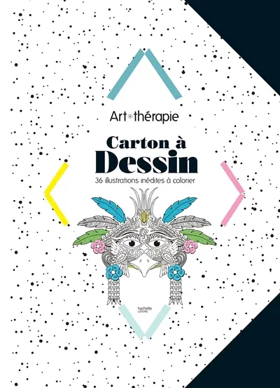 Carton à dessins : 36 illustrations inédites à colorier