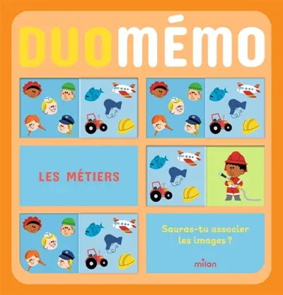 Duo mémo : Les métiers : Sauras-tu associer les images ?
