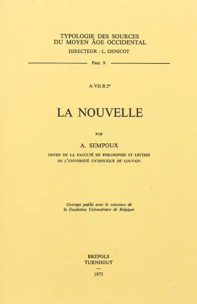 La nouvelle