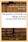 Des garanties à demander au...