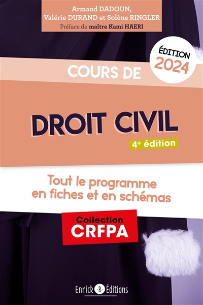 Cours de droit civil 2024 :...