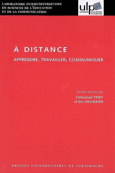 A distance : apprendre, travailler, communiquer