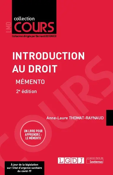 Introduction au droit : mémento