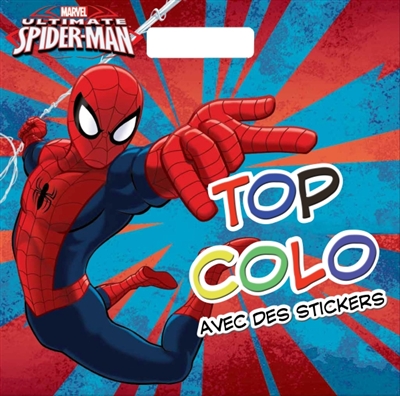 Ultimate Spider-Man : top colo avec des stickers