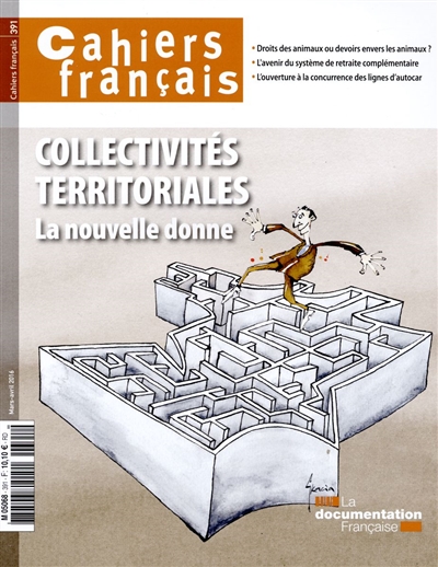 Cahiers français, n° 391. Collectivités territoriales : la nouvelle donne