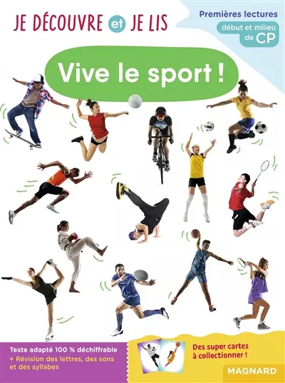 Vive le sport ! : premières lectures, début et milieu de CP