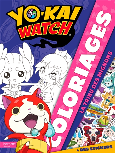 Yo-kai watch : coloriages : la tribu des mignons