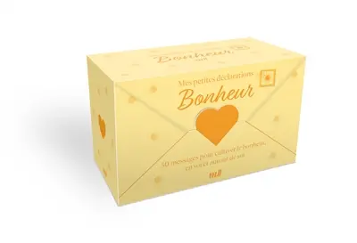 Bonheur : 52 lettres remplies de joie à lire pour soi-même ou à offrir