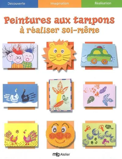 Peintures aux tampons à réaliser soi-même