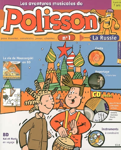 Aventures musicales de Polisson, Les, n° 1. Russie