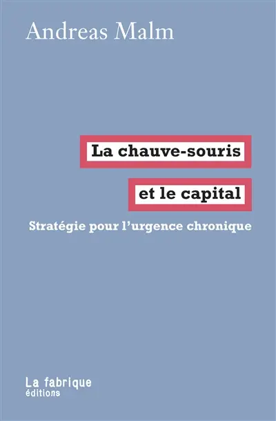 La chauve-souris et le capital : stratégie pour l'urgence chronique
