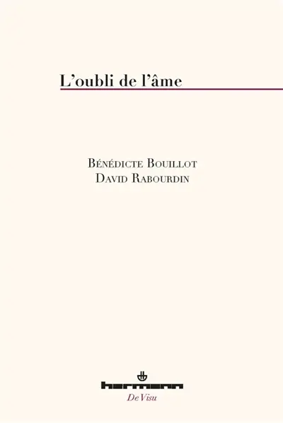 L'oubli de l'âme L'oubli de l'âme