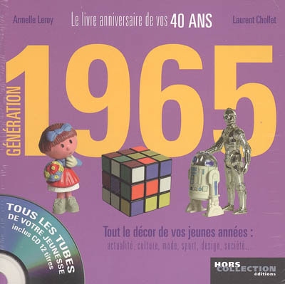 Génération 1965 : le livre anniversaire de vos 40 ans