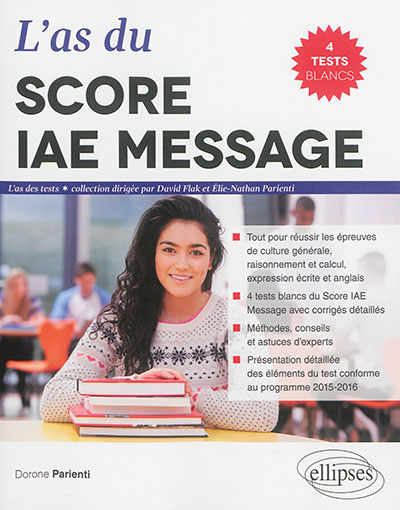 L'as du Score IAE Message : 4 tests blancs du Score IAE Message