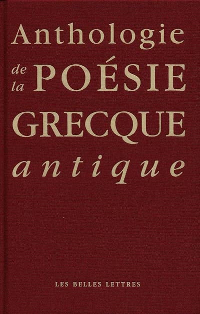 anthologie de la poésie grecque classique