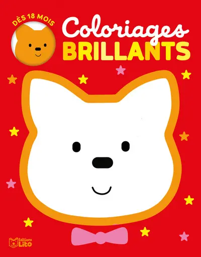 Le chat : coloriages brillants