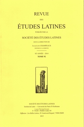 Revue des études latines,...