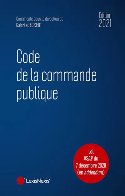 Code de la commande publique 2021