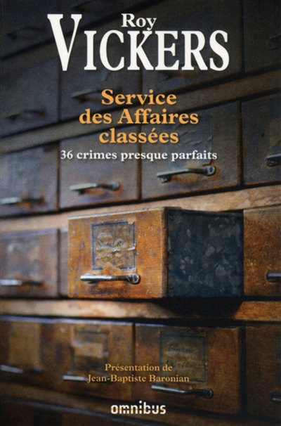 Service des affaires classées : 36 crimes presque parfaits