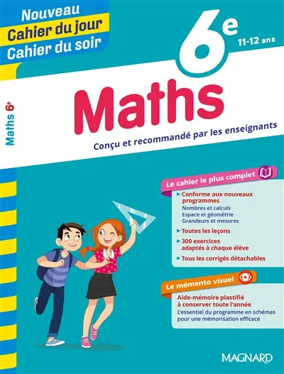 Maths 6e, 11-12 ans
