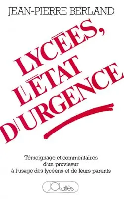 Lycées, état d'urgence