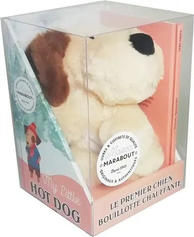 Coffret my little hot dog : le premier chien bouillotte chauffante