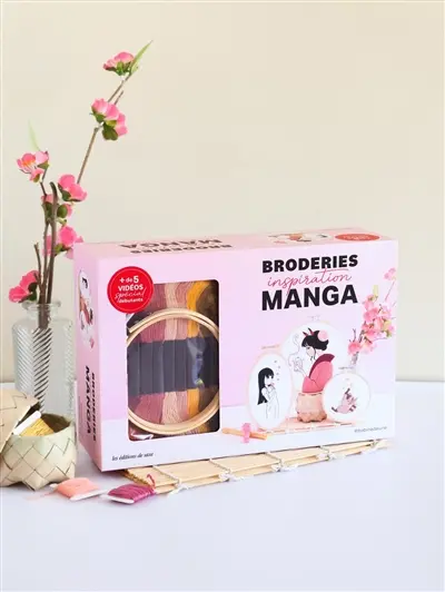 Broderies inspiration manga
