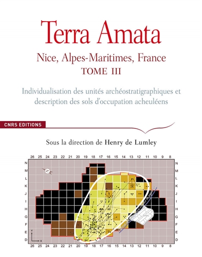 Terra Amata : Nice, Alpes-Maritimes, France. Vol. 3. Individualisation des unités archéostratigraphiques et description des sols d'occupation acheuléens