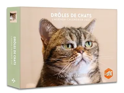 Drôles de chats : Agenda : Calendrier - Semainier 2027
